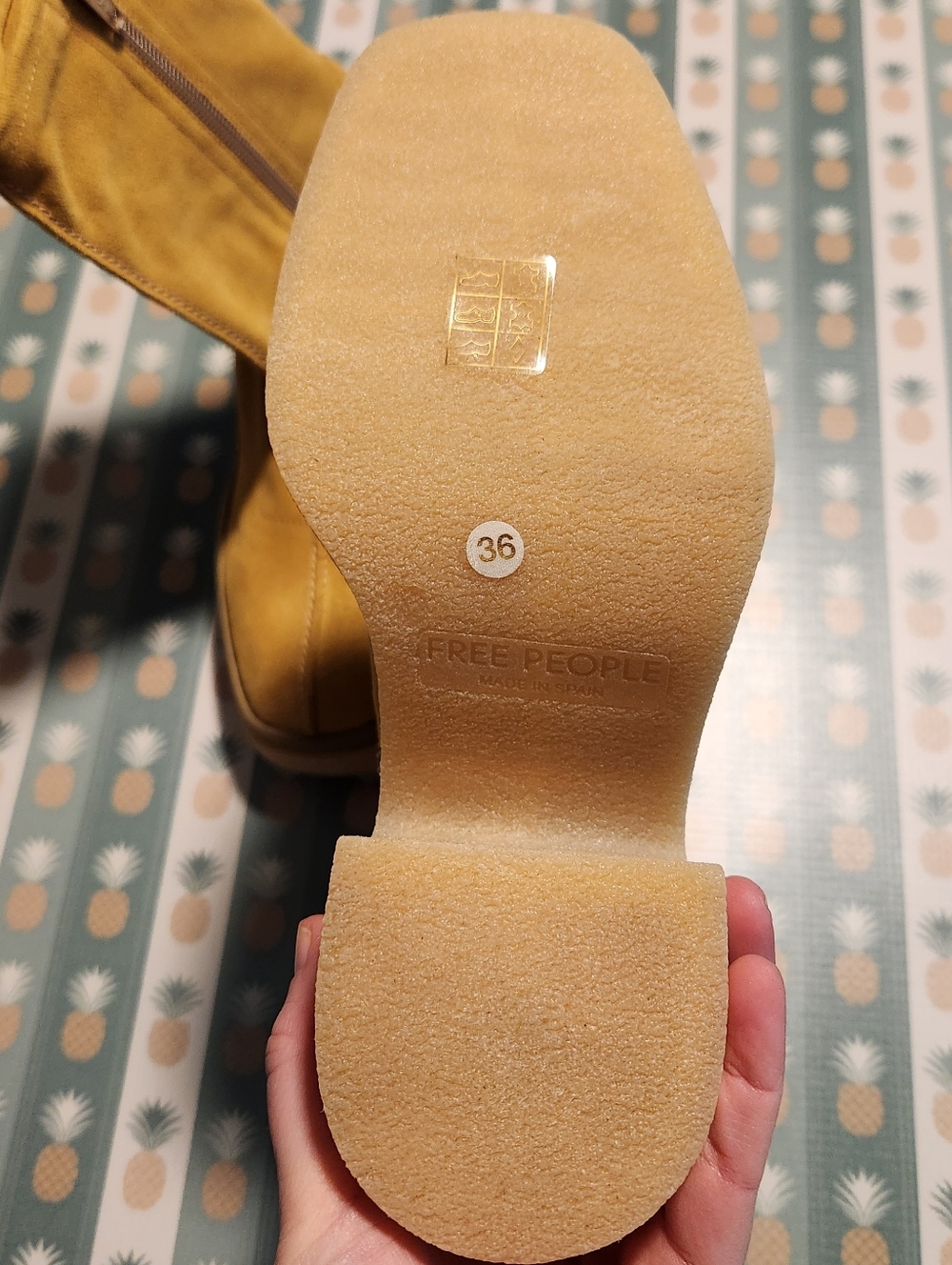 Free People Suede Gigi Ankle Boot - Picture 7 of 10